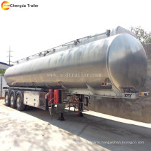 Aluminum Alloy 45000 liters fuel tanker trailer